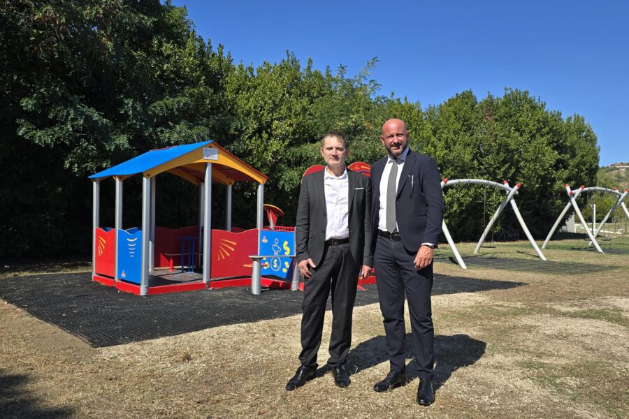 Morciano: Inaugurato il nuovo villaggio inclusivo nel parco urbano del Conca